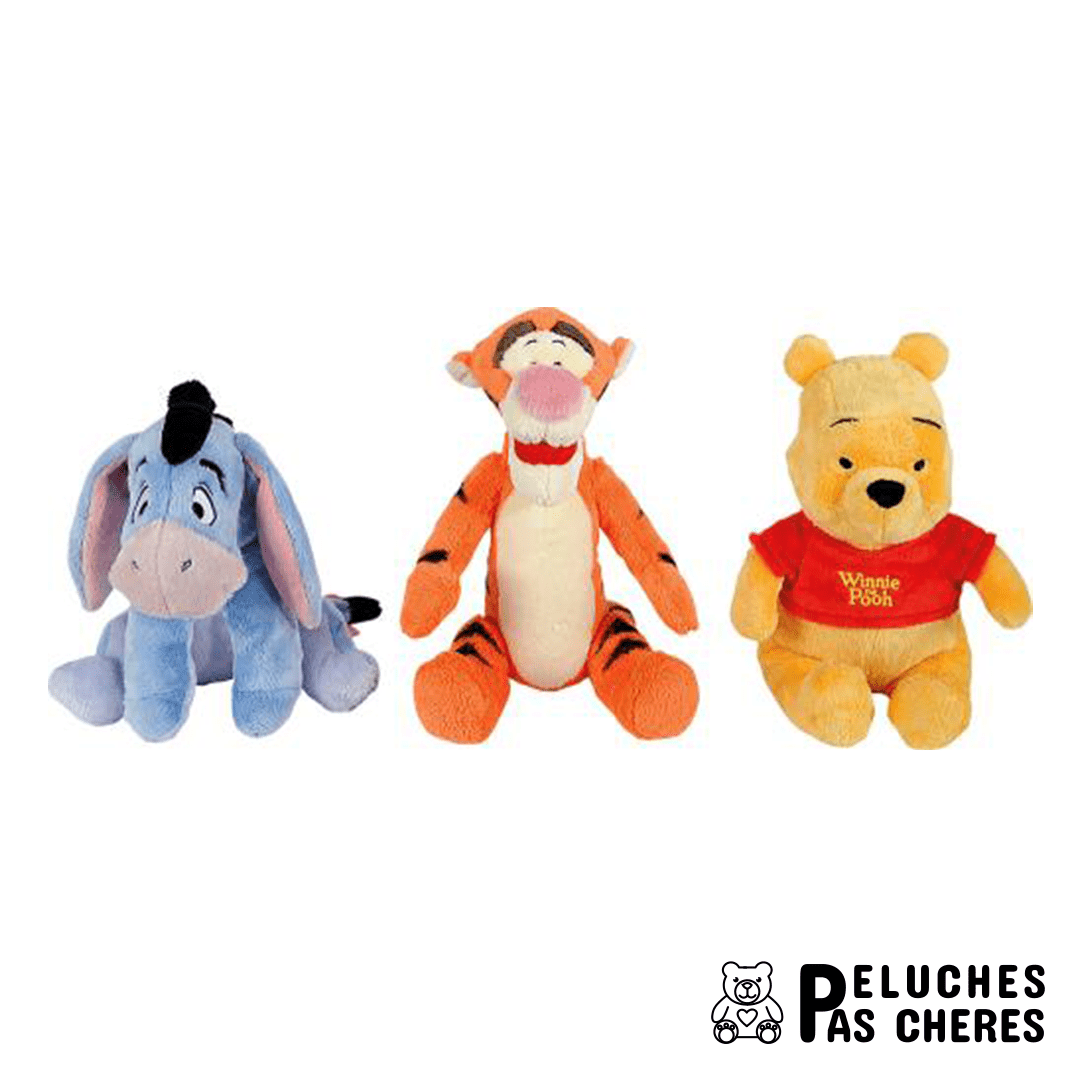 PELUCHES WINNIE 25CM Peluches pas chères