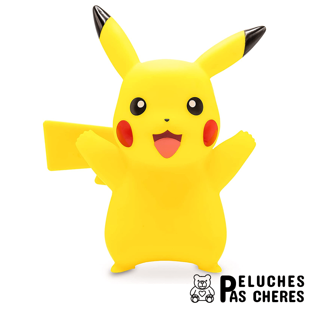 LAMPE 3D PIKACHU 25CM Peluches pas chères