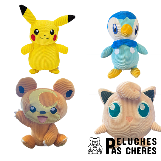 Acheter Pokémon - Peluche Pikachu en velours côtelé 20cm - Peluches prix  promo neuf et occasion pas cher