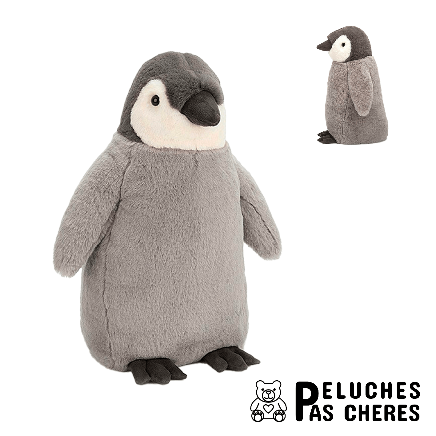 Peluche Bébé Pingouin 30cm